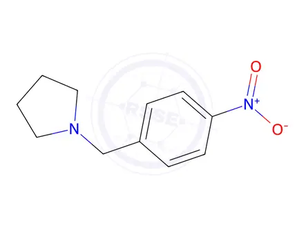 Chemical structure of 1-[(4-Nitrophenyl)methyl]pyrrolidine