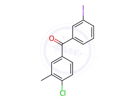 Chemical structure of (4-Chloro-3-methylphenyl)(3-iodophenyl)methanone