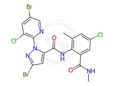 Chemical structure of Chlorantraniliprole Impurity 16
