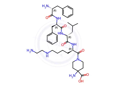 Chemical structure of difelikefalin Impurity 10