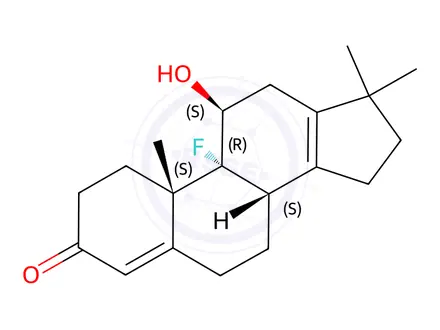 Chemical structure of Fluoxymesterone Impurity 2