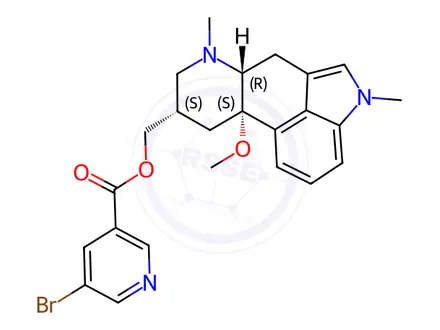 Chemical structure of Nicergoline EP Impurity F
