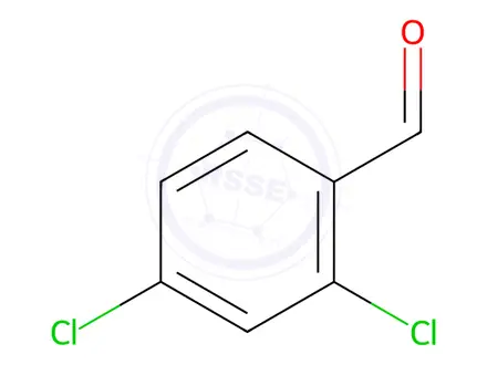 Chemical structure of 2,4-Dichlorobenzaldehyde