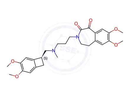 Chemical structure of Ivabradine Impurity 132