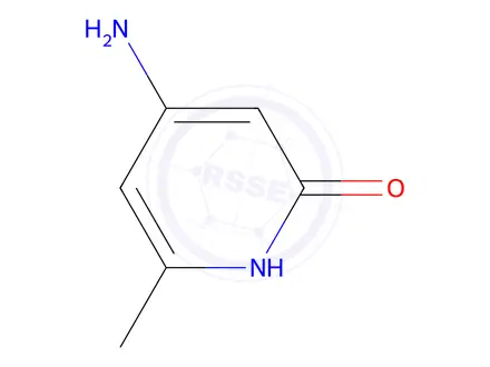 Chemical structure of 4-Amino-2-hydroxy-6-methylpyridine