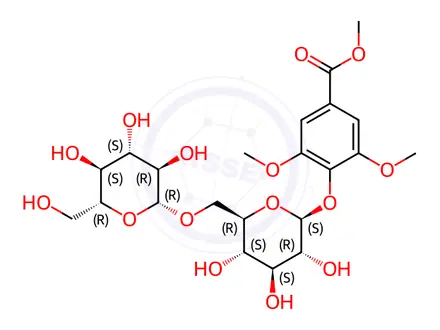 Chemical structure of Leptosperin