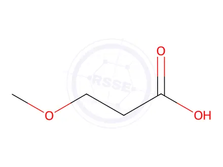 Chemical structure of 3-Methoxypropanoic Acid