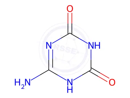 Chemical structure of Ammelide