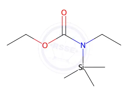 Chemical structure of Carbamic acid, ethyl(trimethylsilyl)-, ethyl ester (9CI)