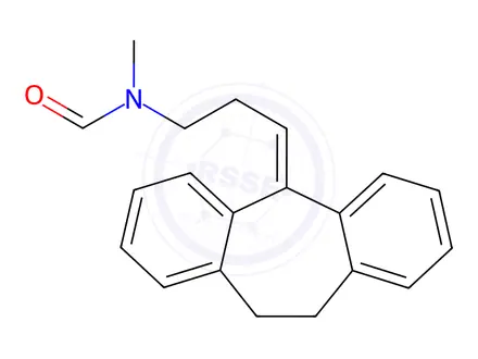 Chemical structure of N-Formyl Nortriptyline Impurity