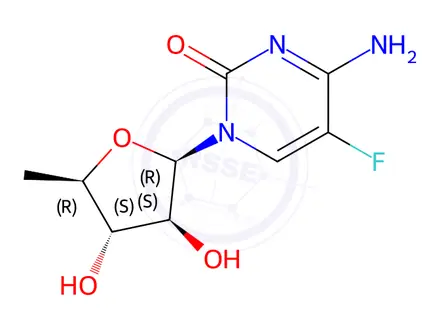 Chemical structure of Capecitabine Impurity 117