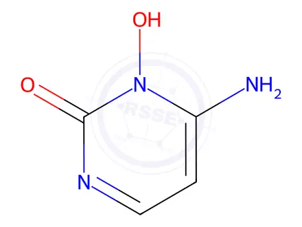 Chemical structure of Cytosine, 3-oxide (7CI,8CI)