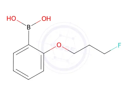 Chemical structure of (2-(3-Fluoropropoxy)phenyl)boronic acid