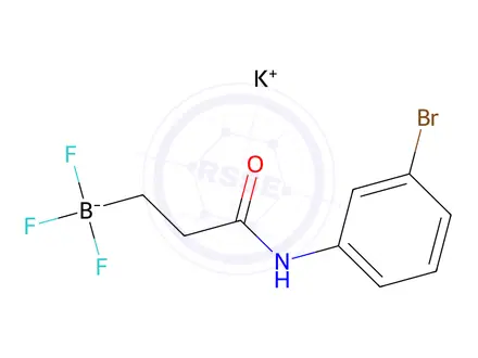 Chemical structure of Potassium (3-((3-bromophenyl)amino)-3-oxopropyl)trifluoroborate