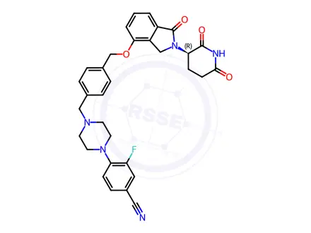 Chemical structure of Mezigdomide Impurity 2