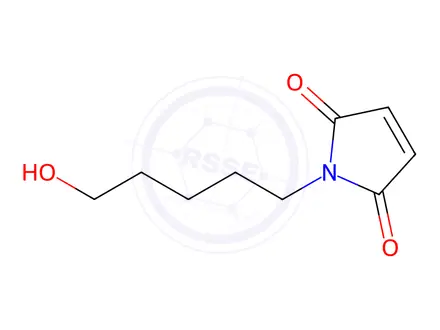 Chemical structure of N-(5-Hydroxypentyl)maleimide