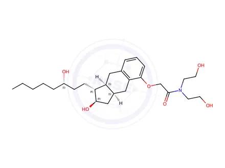 Chemical structure of Treprostinil Impurity 7