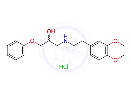 Chemical structure of Bevantolol Impurity 6(Hydrochloride)