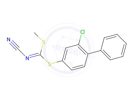 Chemical structure of (2-Chlorobiphenyl-4-yl)methyl-cyanocarbonimidodithioate