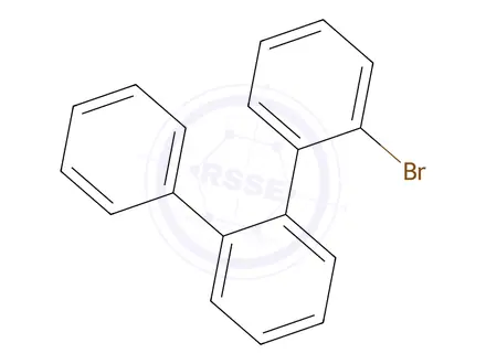 Chemical structure of 2-Bromo-1,1':2',1''-terphenyl