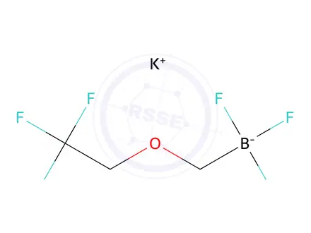 Chemical structure of Potassium trifluoro((2,2,2-trifluoroethoxy)methyl)borate