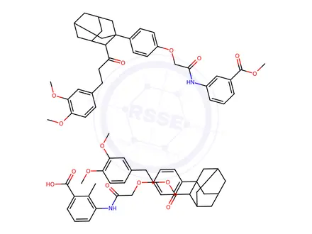 Chemical structure of Amlodipine Impurity 193