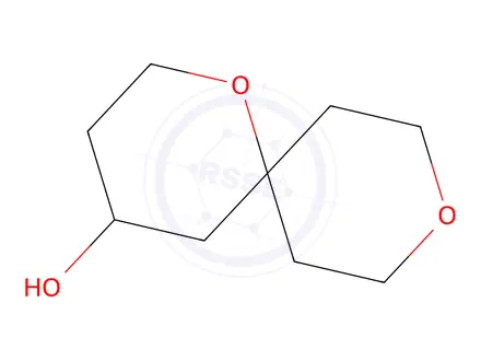 Chemical structure of 1,9-dioxaspiro[5.5]undecan-4-ol