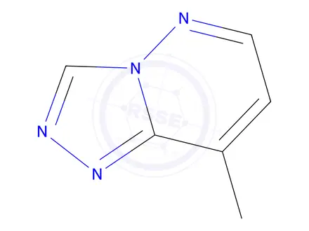 Chemical structure of 8-Methyl-[1,2,4]triazolo[4,3-b]pyridazine
