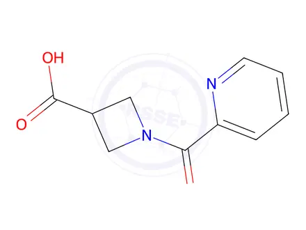 Chemical structure of 1-Picolinoylazetidine-3-carboxylic Acid