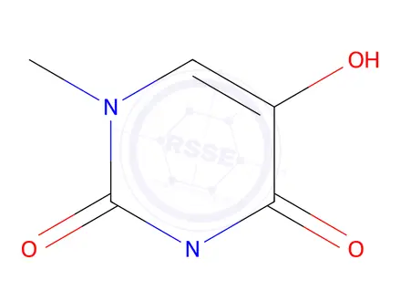 Chemical structure of Uracil Impurity 122
