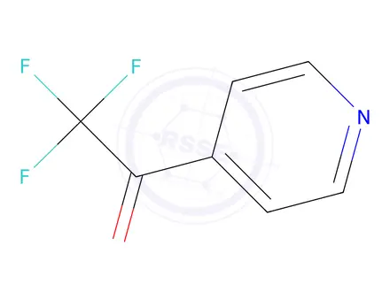 Chemical structure of 2,2,2-trifluoro-1-(pyridin-4-yl)ethan-1-one
