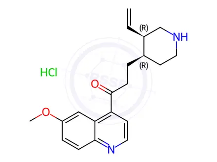 Chemical structure of Quinotoxine Hydrochloride