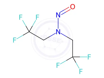 Chemical structure of Upadacitinib Impurity 129 (N-Nitroso Upadacitinib Impurity 128)