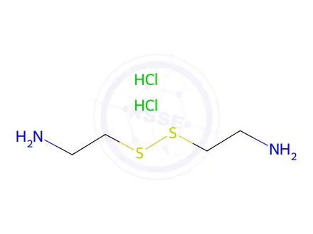 Chemical structure of Cystamine Dihydrochloride