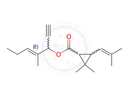 Chemical structure of Empenthrin