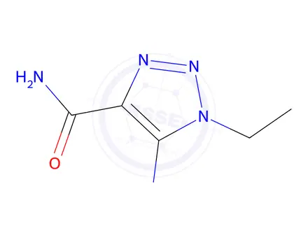 Chemical structure of 5-Amino-1-ethyl-1H-1,2,3-triazole-4-carboxamide