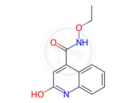 Chemical structure of n-Ethoxy-2-hydroxyquinoline-4-carboxamide
