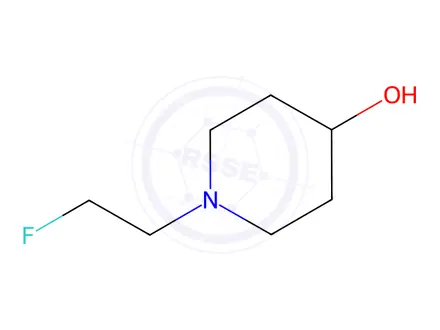 Chemical structure of 1-(2-Fluoroethyl)-4-hydroxypiperidine