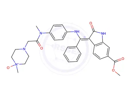Chemical structure of Nintedanib Impurity 19