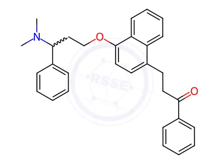 Chemical structure of Dapoxetine Impurity 16