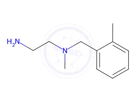 Chemical structure of N1-methyl-N1-(2-methylbenzyl)ethane-1,2-diamine