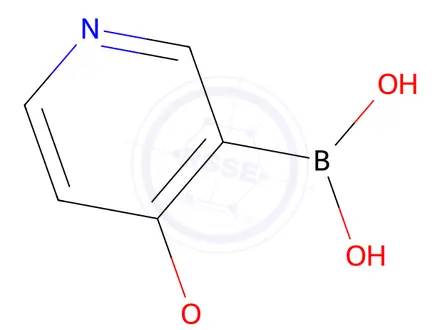 Chemical structure of (4-Methoxypyridin-3-yl)boronic Acid