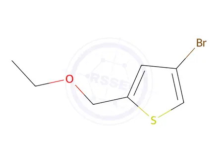 Chemical structure of 4-Bromo-2-(ethoxymethyl)thiophene
