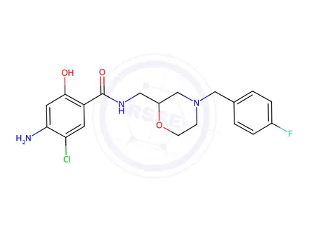 Chemical structure of Mosapride Impurity 3