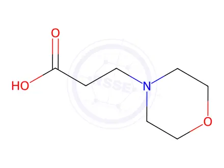 Chemical structure of 3-MORPHOLIN-4-YL-PROPIONIC ACID