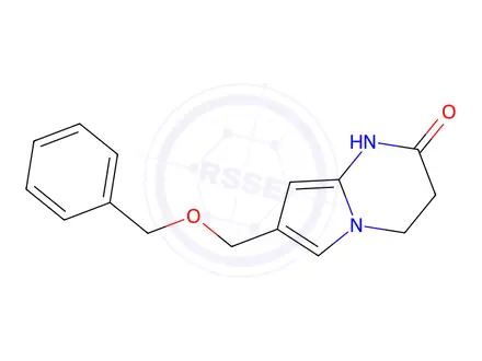 Chemical structure of 7-((Benzyloxy)methyl)-3,4-dihydropyrrolo[1,2-a]pyrimidin-2(1H)-one
