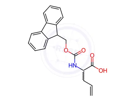 Chemical structure of Fmoc-DL-Allylglycine