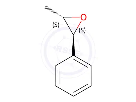 Chemical structure of (1R,2R)-(+)-1-PHENYLPROPYLENE OXIDE