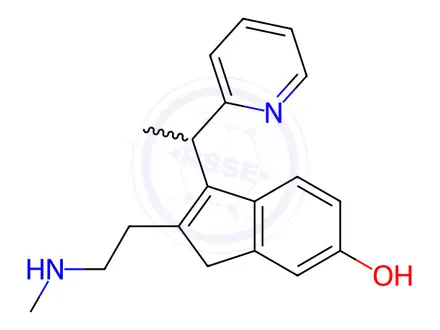 Chemical structure of 6-Hydroxy-N-demethyldimethidene