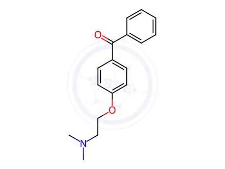 Chemical structure of Toremifene Impurity 21 Monomer